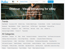 Tablet Screenshot of dealvue.com